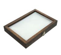 FUNOMOCYA Boite Insecte en Bois avec Couvercle Acrylique, Étui Spécimen Délicat pour Exposition et Protection la Poussière, pour Collection de Petits Objets Plusieurs styles