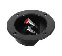 FUNOMOCYA Boîtier de Caisson Basse avec Bornier à Ressort pour Audio Voiture Connecteur Terminal Améliore Graves et Compatibilité