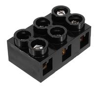 FUNOMOCYA Borniers à Vis Positions Barrière Électrique Double Rangée Isolante Connecteur de Câblage Robuste pour Projets de Raccordement