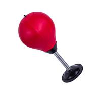 FUNOMOCYA Boule de Boxe de Bureau Mini avec Ventouse Forte et Pompe Ballon de Frappe Résistant pour Soulagement du Stress et Coordination Oculaire Accessoire Exercice Compact pour Maison et
