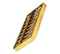 FUNOMOCYA Boulier Mini en Laiton Métallique Éducatif D’Éveil pour Garçon et Filles Décoration Vintage Bureau et Maison Ornement Compact et Mobile Figurine Artisanale D’Abaque