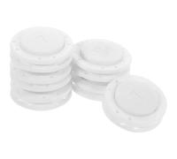 FUNOMOCYA Boutons-pression Magnétiques Ronds pour Vêtements et Paquet, 6 Paires, Blanc, Facile à Utiliser Design à Trou, pour Manteaux et Rideaux
