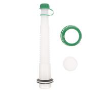 FUNOMOCYA Buse de Canette de Rechange, Bec Verseur de Bidon D'essence en Plastique, Tube Flexible, 1 L, pour Canette à Gaz, Permet L'écoulement du Gaz L'eau, Anti-fuite, Anti-débordement