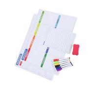 FUNOMOCYA Calendrier Magnétique Frigo Blanc Tableau Effaçable Planning Mensuel Aimanté pour Réfrigérateur Organiseur Notes et Rappels