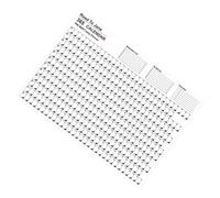 FUNOMOCYA Calendrier Mural 2023 Multifonctionnel 365 Jours en Anglais Format A2 Léger et Robuste Planificateur Mensuel Décoratif pour Maison et Bureau Espaces Notes Design Simple et