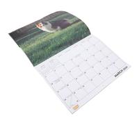 FUNOMOCYA Calendrier Mural à Motif Animal Calendrier Décoratif et Compact pour Maison Planificateur Familial Pratique et Polyvalent