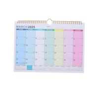 FUNOMOCYA Calendrier Mural Mois Planificateur avec Fêtes Format Papier pour Bureau et Maison