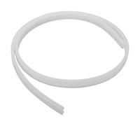 FUNOMOCYA Canal de Diffusion LED en Pvc Blanc Courbé pour Ruban Led, Protection Anti-poussière, Flexible et Robuste, Coupe la Longueur Désirée, pour Espace Bureau