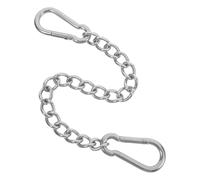 FUNOMOCYA Chaîne Extension Acier Inoxydable pour Balançoire Extérieure Résistante Aux Intempéries avec Maillons Soudés pour Hamac Chaise Suspendue et Cible de Frappe Installation Facile et