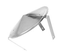 FUNOMOCYA Chapeau de Cheminée Acier Inoxydable Protection Pluie et Vent Couvre Conduit pour Toit Capuchon Antirouille Installation sans Outil Protection Extérieure Durable