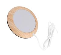 FUNOMOCYA Chauffe-Tasse Dessous de Verre Chauffant USB en Aluminium et Fer Portable pour Maintien Chaud Café et Thé et Pratique Couleur Aléatoire Dortoir