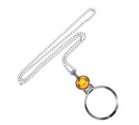 FUNOMOCYA Collier Loupe Précision pour Lecture et Bijoux Pendentif Lentille Grossissante pour Femmes Accessoire Vintage pour Artisanat et Détail Joaillerie