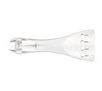 FUNOMOCYA Cordier Transparent pour Violon Accessoire Plastique Plaque de Queue Pratique pour Violon Adulte Installation Facile et Stable Musicale Essentielle