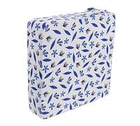 FUNOMOCYA Coussin Réhausseur Chaise Garçon Fille Étanche Polyester Bleu pour Chaise Manger avec Bandes Antidérapantes Sécurisées