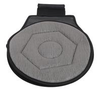 FUNOMOCYA Coussin Siège Pivotant Voiture Rotatif Antidérapant Confortable Respirant Multi Usage pour Seniors Femmes Enceintes Gris Foncé