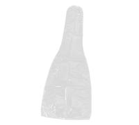 FUNOMOCYA Couverture Imperméable en PVC pour Guitares et Basses, Protection Multipurpose pour Guitaristes, Housse Transparente Anti-poussière Adaptée aux Instruments à Cordes