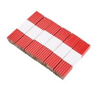 FUNOMOCYA Crayons de Charpentier Octogonaux 72 Pièces, Crayons Plats pour Travail du Bois, Mine Dure Noire, Marqueurs pour Surfaces Rugueuses et Chantier, Outils de Construction Polyvalents