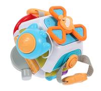 FUNOMOCYA Cube D'activités Éducatif Multifonction pour Bébés 1-3 Ans, Sensoriel Montessori en Plastique Sécurisé, Cube Motricité Fine Portable pour Éveil et Apprentissage Préscolaire