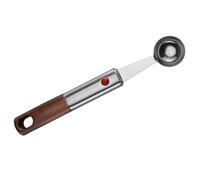 FUNOMOCYA Cuillère à Boule de Melon Ergonomique en Acier Inoxydable 184 CM Compacte pour Fruits Glaces et Pâtisseries en Cafés et Bureaux