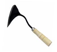 FUNOMOCYA de Jardin à Main avec Manche Outil de Jardinage Forgé Triangulaire pour Plantation et Désherbage Confortable et Antidérapant pour Jardin École et Bureau