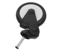 FUNOMOCYA de Remplacement pour Poussette Caoutchouc Haute Élasticité Système Pivotant Absorption des Chocs Accessoires pour Marchettes et Poussettes Avant et Arrière