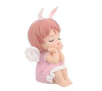 FUNOMOCYA Décoration Gâteau Ange Mignon pour Fête Anniversaire Garçon Fille Ornement de Bureau Décoratif et Accessoire pour Desserts et