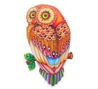 FUNOMOCYA Décoration Murale En Forme De Hibou En Métal Pendentif Décoratif Dintérieur Sculpture Pour Espace De Vie