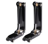 FUNOMOCYA Dispositif de Ralentissement pour Piano en Métal et Caoutchouc Abs, Protection Silencieuse du Couvercle, 2 Pièces, Accessoire Pratique pour Couvercle de Piano