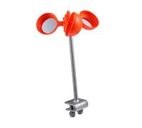 FUNOMOCYA Dispositif Oiseaux Réfléchissant avec Moulin à Vent pour Jardin Extérieur et Potager pour Effrayer Oiseaux
