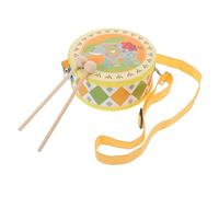 FUNOMOCYA Double Sided Hand Drum for Musical Toy with Strap for Interactive Play and Music Education and