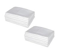 FUNOMOCYA Doublure de Film pour Clapier à Lapin PE 100pcs, Design Large, Revêtement Jetable pour Cage d'animaux, Adapté aux Propriétaires d'animaux et Cages Extérieures