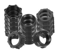 FUNOMOCYA Écrou de Serrage Installation Facile pour Support de Téléphone Voiture, Plastique Noir 15 Pièces, Accessoire Portable pour Conduite en Voiture