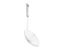 FUNOMOCYA Écumoire Araignée En Acier Inoxydable 14 Cm Avec Passoire à Fil Fine, Cuillère Multifonction Cuisine Familiale, Égouttage Pâtes Et Friture