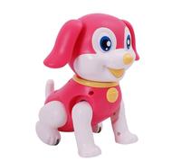 FUNOMOCYA Électrique Chien Dansant Grand Format Rouge Musique et Lumières Dynamiques, Musical Interactif pour Garçon et Filles, Mascotte Animée Anniversaire et Fête de Nouvel an