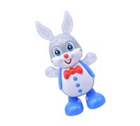 FUNOMOCYA Électrique Lapin Interactif pour Garçon Fille Poupée Musicale Dansante sans Pile à Balancement et Éducatif