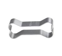 FUNOMOCYA Emporte-pièce en Alliage D’Aluminium Forme Os De Chien, Coupe-Biscuit DIY, Métal Qualité Alimentaire, Usage Pâtisserie Et Biscuits, pour Décoration De Gâteaux, Modèle Unique