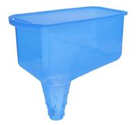 FUNOMOCYA Entonnoir Plastique Carré pour Carburant sans Bouchon Outil de Vidange Huile avec Large Ouverture Entonnoir Voiture et Moto Pratique et Compact