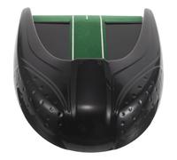 FUNOMOCYA Entraîneur de Golf Automatique Noir à Rayures, Récupérateur de Balles pour Putting Extérieur, Système D’entraînement au Putting Pratique et Portable pour Golf, Accessoire