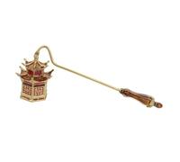 FUNOMOCYA Éteignoir à Bougie Coupe-mèche Louche pour Bougie Éteignoir à Mèche Outil Design Élégant Poignée Antidérapante