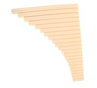 FUNOMOCYA Ethnique Pour Flûte De Pan Instrument Portable Méditation Flûte Droitier Débutant Vent Bois Débutant Traditionnel Relaxation Ou Folk Joueurs De Pan Étui À Étudiants Péruvien