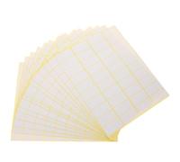 FUNOMOCYA Étiquettes de Prix Autocollantes 600 Pièces 19x38 Mm Faciles à Décoller Adhésives pour Organisation Bureau Maison Commerce Étiquettes Vierges pour Écrire et Classer