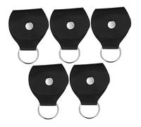 FUNOMOCYA Étui pour Médiators De Guitare 5 Pièces Porte-médiators en PU Porte-clés Rangement Sécurisé pour Musiciens