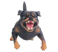 FUNOMOCYA Figurine Chien Rottweiler Décoration Intérieure Extérieure Garçon Fille Éducatif Cadeau Noël