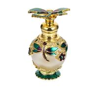 FUNOMOCYA Flacon Diffuseur Huiles Essentielles Rechargeable Vert Élégant Récipient Parfum Pratique pour Aromathérapie et Échantillons Design Moderne et Raffiné