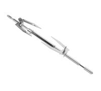 FUNOMOCYA Fourchette Acier Inoxydable pour Rôtir Poulet Support Stable Durable pour Barbecue Cuisine à Compatible Fours Grills Nettoyage Facile