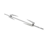 FUNOMOCYA Fourchette Rotissoire en Acier INOX pour Poulet RôTi Barbecue Et Friteuse À Air Accessoires Cuisine Chauffage Uniforme 34.2X6Cm