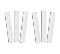 FUNOMOCYA Gilet Lesté Acier 6 Pièces 15x2,5x0,7 Cm 200 G Plaque D'entraînement Bande Lestée Accessoires Fitness Musculation pour Sport et Exercice