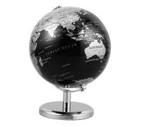FUNOMOCYA Globe de Bureau Rotatif Européen Noir et Élégant Décoration Vintage pour Maison et Bureau Décor Géographique