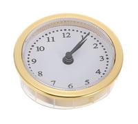 FUNOMOCYA Horloge Murale à Quartz Petit Modèle 61 Mm Cadran Chiffres Arabes Quartz sans Bruit Maison Bureau Décoration Intérieure Remplacement