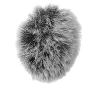 FUNOMOCYA Housse Micro Anti-vent Compatible Bonnettes Mousse Réducteur de Bruit Protection Pelucheuse pour Enregistrement du Bruit du Vent